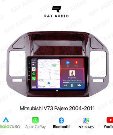 Ray Audio Mitsubishi V73 Pajero 2004-2011 Qualcomm Apple CarPlay & Android Auto Bluetooth Car Stereo