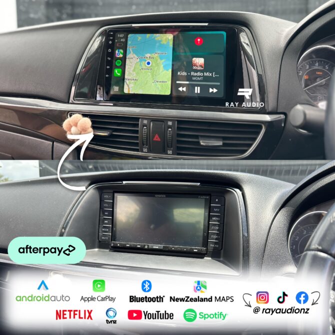Ray Audio Mazda 6 Atenza 2011-2017 Apple Apple CarPlay & Android Auto Bluetooth Car Stereo