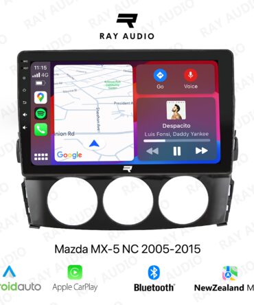 Mazda MX-5 NC 2005-2015 - A premium audio system featuring crystal-clear sound, modern connectivity options, and designed to enhance the driving experience